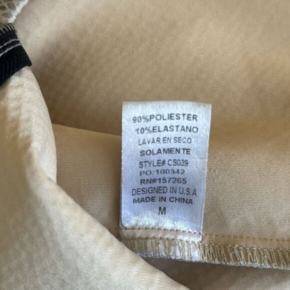 Snake Print Mini Skirt Size: M - Picture 6 of 6